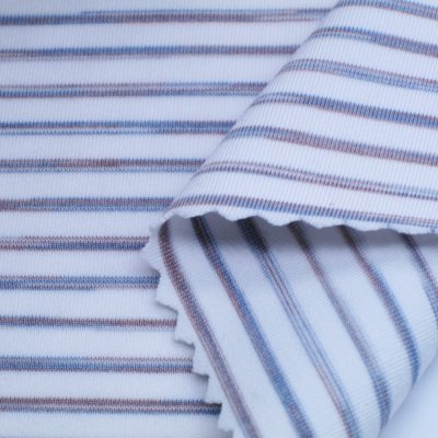 11740-1 (4) Special Space Dyed Stripe Poly Spandex Fabric