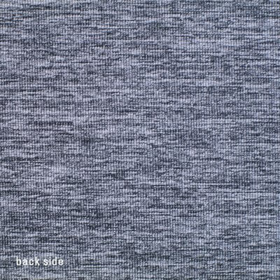 Striped Marl Heather Polyester Spandex Fabric