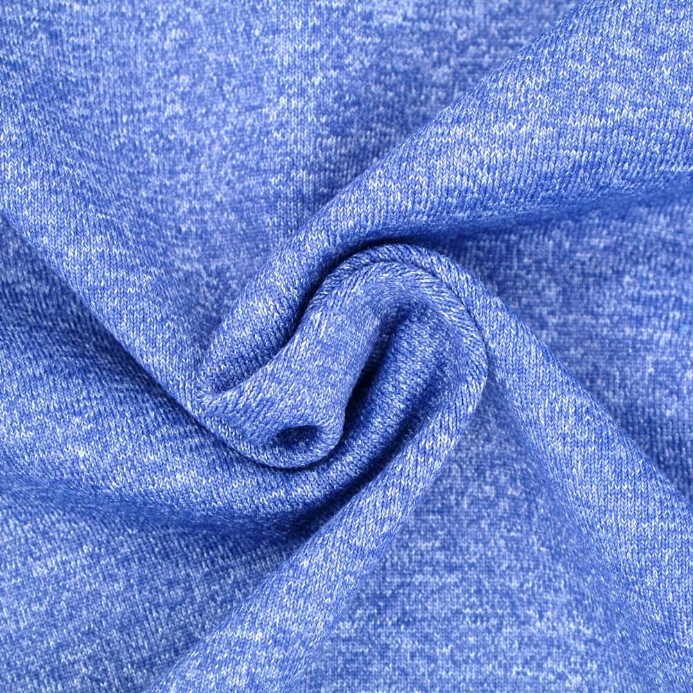 Nylon Polyester Blend Marl Fabric for Sportswear