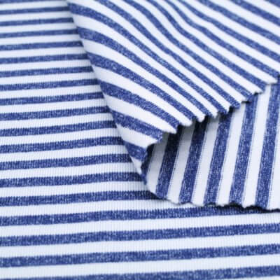 Wicking-Nylon-Polyester-Spandex-Marl-Stripe-Fabric-EYSAN-FABRICS