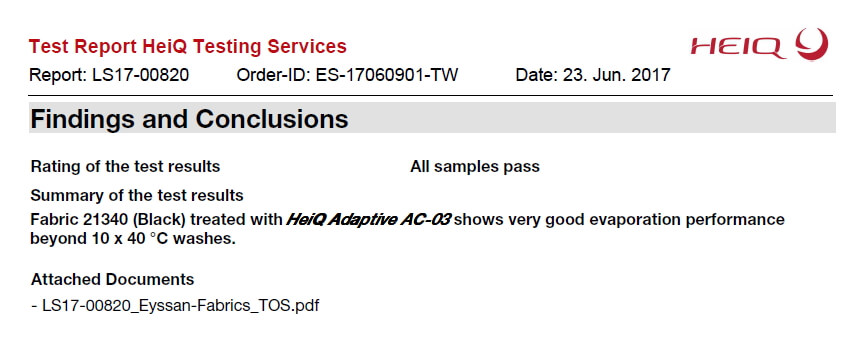 21340 HEIQ test result 