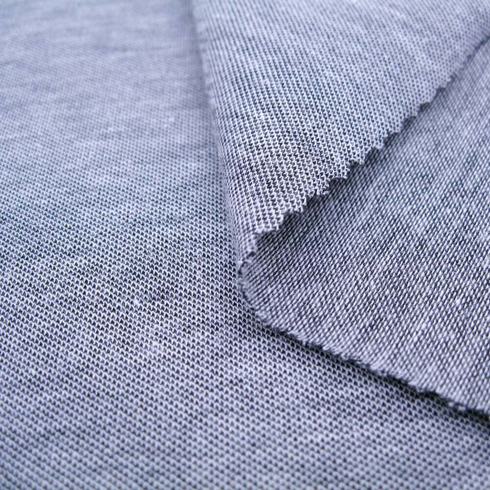 Cotton Polyester Blend Spandex Two Tone Pique | EYSAN FABRICS