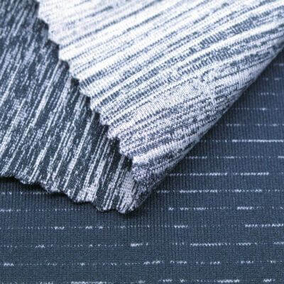 21425 (6) polyester Spandex Ombre Stripe Knitted Fabric EYSAN FABRICS