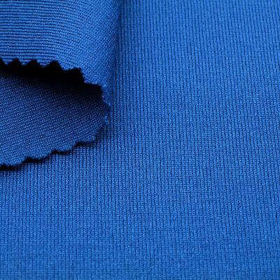 Polyester T400 Mechanical Stretch Jersey Fabric