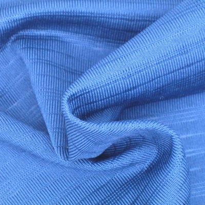 Polyester Spandex Stretch Stripe Jacquard Fabric