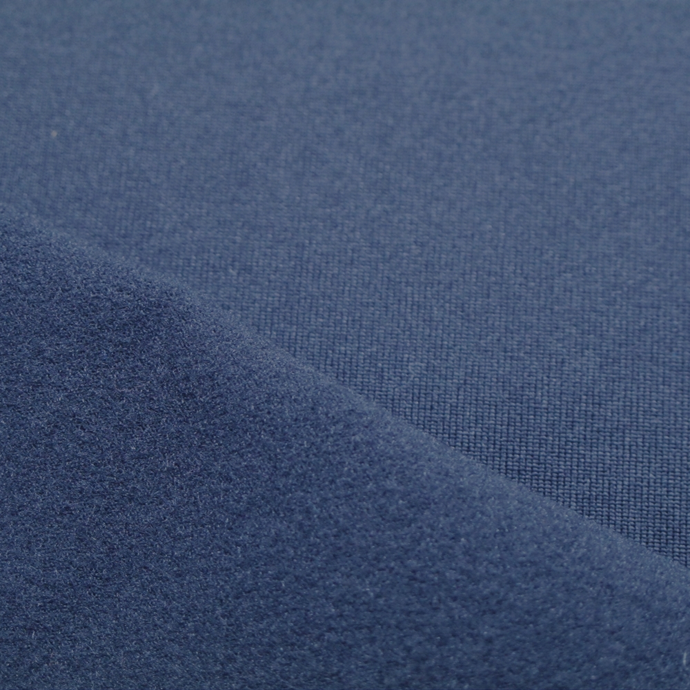 NanoRed FIR Thermal Polyester Spandex Brushed Jersey