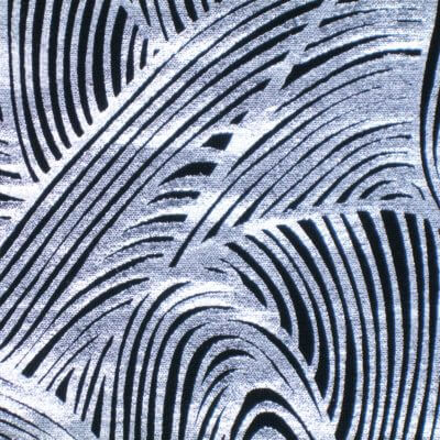 Polyester Spandex Tricot Brushed Foil Print Fabric