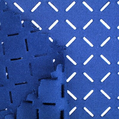 Polyester Spandex Light Cross Mesh Fabric