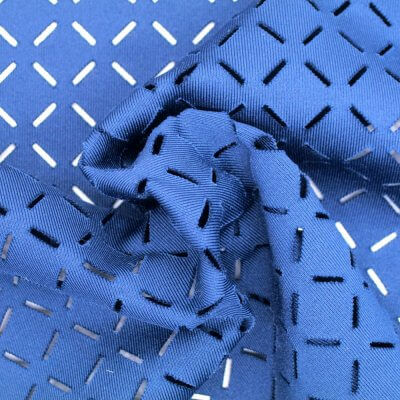 Polyester Spandex Light Cross Mesh Fabric