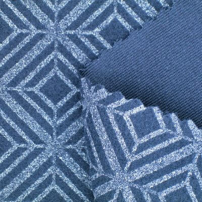 Thermal Enhanced Ceramic Print Knitted Fabric