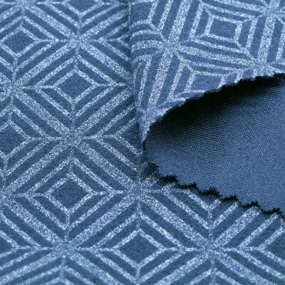 Thermal Enhanced Ceramic Print Knitted Fabric