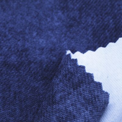 仿牛仔印花 Tactel萊卡 斜紋毛圈布