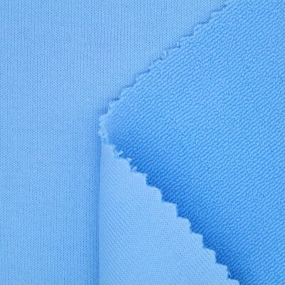 Polyester Spandex Terry Anti-Pilling Finish Fabric