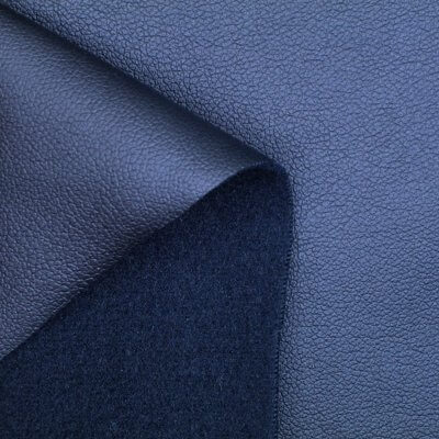 Poly Spandex PU Laminated Leather Look Fabric