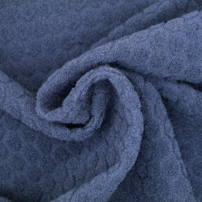 Polyester Spandex Jacquard Fleece Fabric