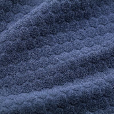 93%Polyester 7%Spandex Jacquard Fleece Fabric