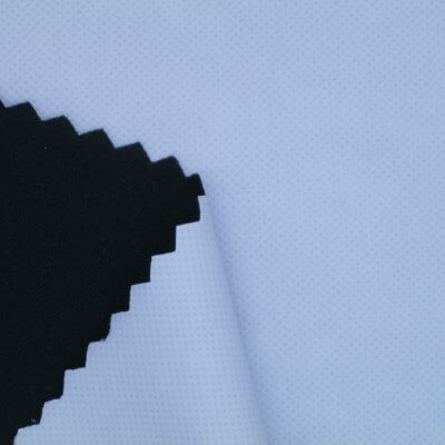 100%Polyester Double Knit Fabric PU Film Laminated