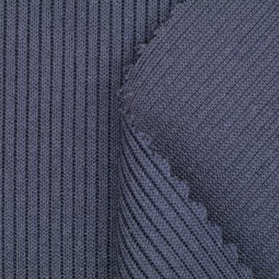 Thick 96 Polyester 4 Spandex Flat Back Rib Fabric - EYSAN FABRICS