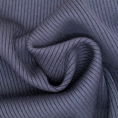 Thick 96 Polyester 4 Spandex Flat Back Rib Fabric - EYSAN FABRICS