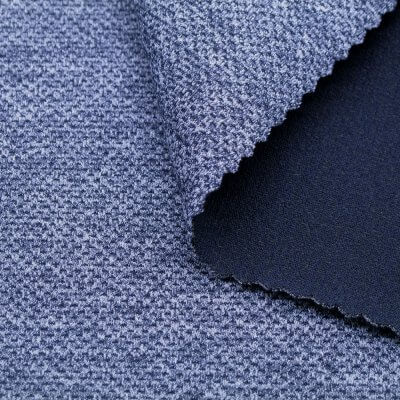 Nylon Polyester Spandex Mesh Double Knit Fabric