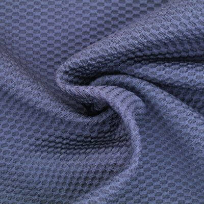 Thick Heavy Polyester Waffle Jacquard Mesh Fabric EYSAN FABRICS