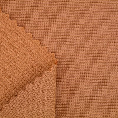 Biodegradable Polyester Spandex Ottoman Fabric
