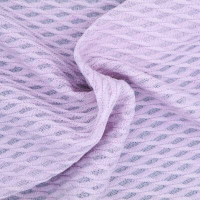 96 Polyester 4 Spandex 3D Diamond Mesh Jacquard EYSAN FABRICS