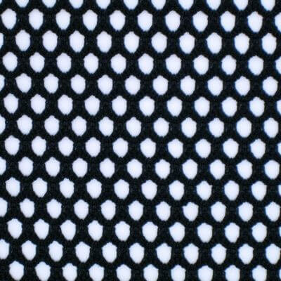 Polyester Spandex Big Hole Jacquard Mesh Fabric