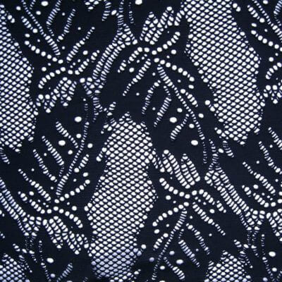 Polyester Spandex Leavy Crochet Jacquard Fabric EYSAN FABRICS
