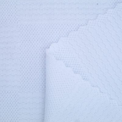 Wicking Polyester Spandex Check Jacquard Fabric EYSAN FABRICS