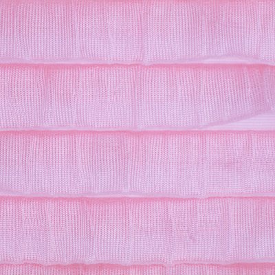 Polyester Spandex Layers Jacquard Ruffle Fabrics