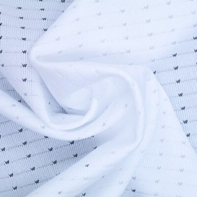 Deodorizing Wicking Polyester Spandex Mesh Fabric