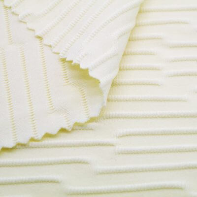 85 Polyester 15 Spandex Stripe Jacquard Fabric