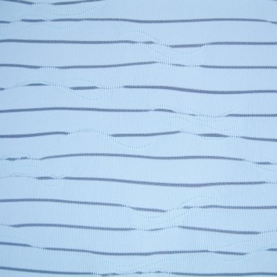 Semi Transparent Stripe Stretch Jacquard Fabric