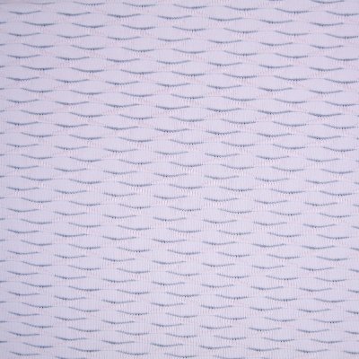 Polyester Spandex Fish Scale Jacquard Fabric