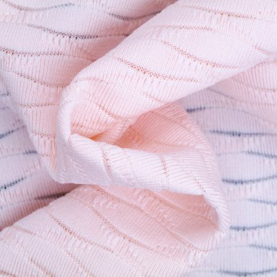 Polyester Spandex Fish Scale Jacquard Fabric