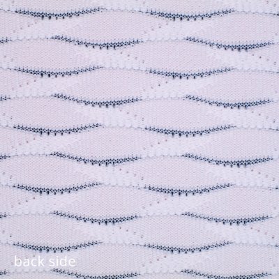 Polyester Spandex Fish Scale Jacquard Fabric