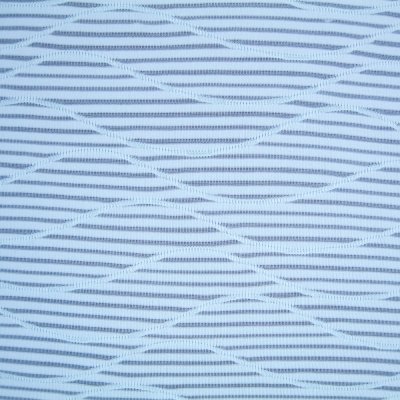 Polyester Elastane Big Wavy Jacquard Knit Fabric