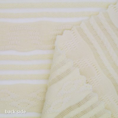 Polyester Spandex Jacquard Fabric For Womens Wear