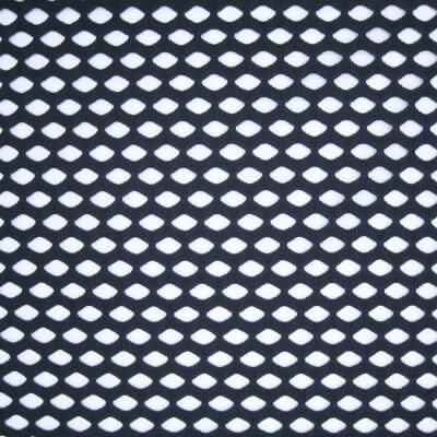 Polyester Big Diamond Jacquard Mesh Fabric