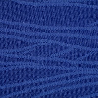 Polyester Spandex Wavy Jacquard Knit Fabric