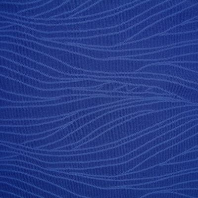 Polyester Spandex Wavy Jacquard Knit Fabric