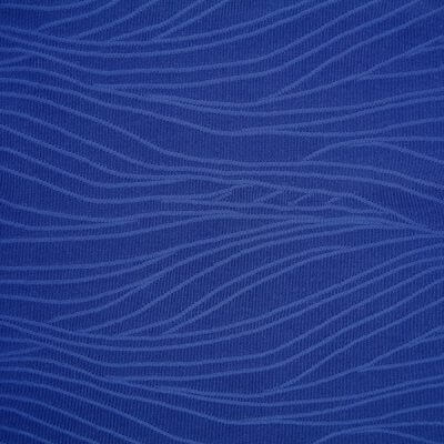 Polyester Spandex Wavy Jacquard Knit Fabric