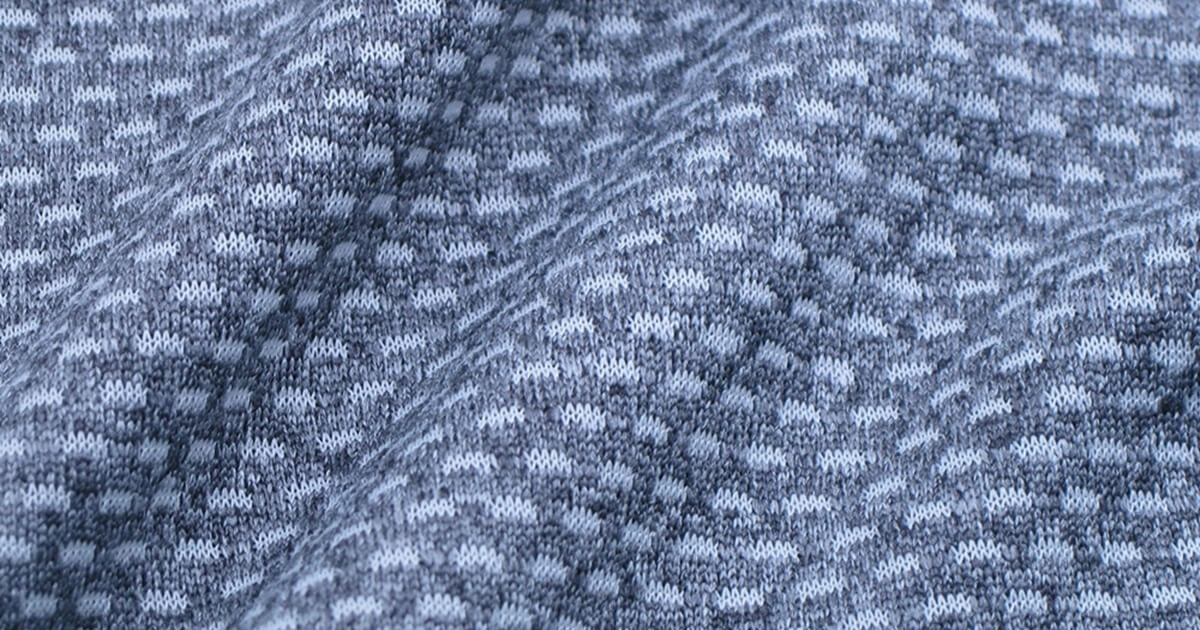 100%Polyester Heather Mesh Jacquard Fabric | EYSAN FABRICS