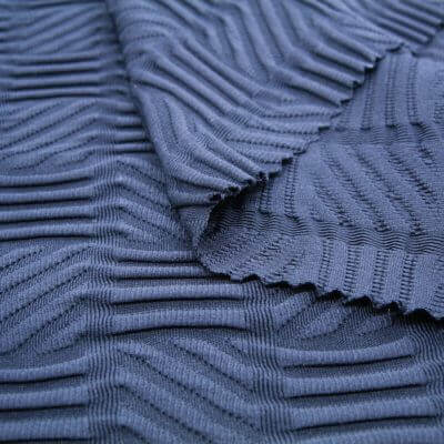 90648 (6) 91 Polyester 9 Spandex Jacquard Fabric For Swimwear