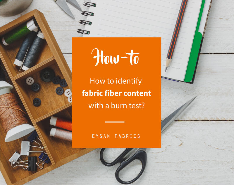 Read more about the article How to Identify Fabric Fiber Content with a Fabric Burn Test?